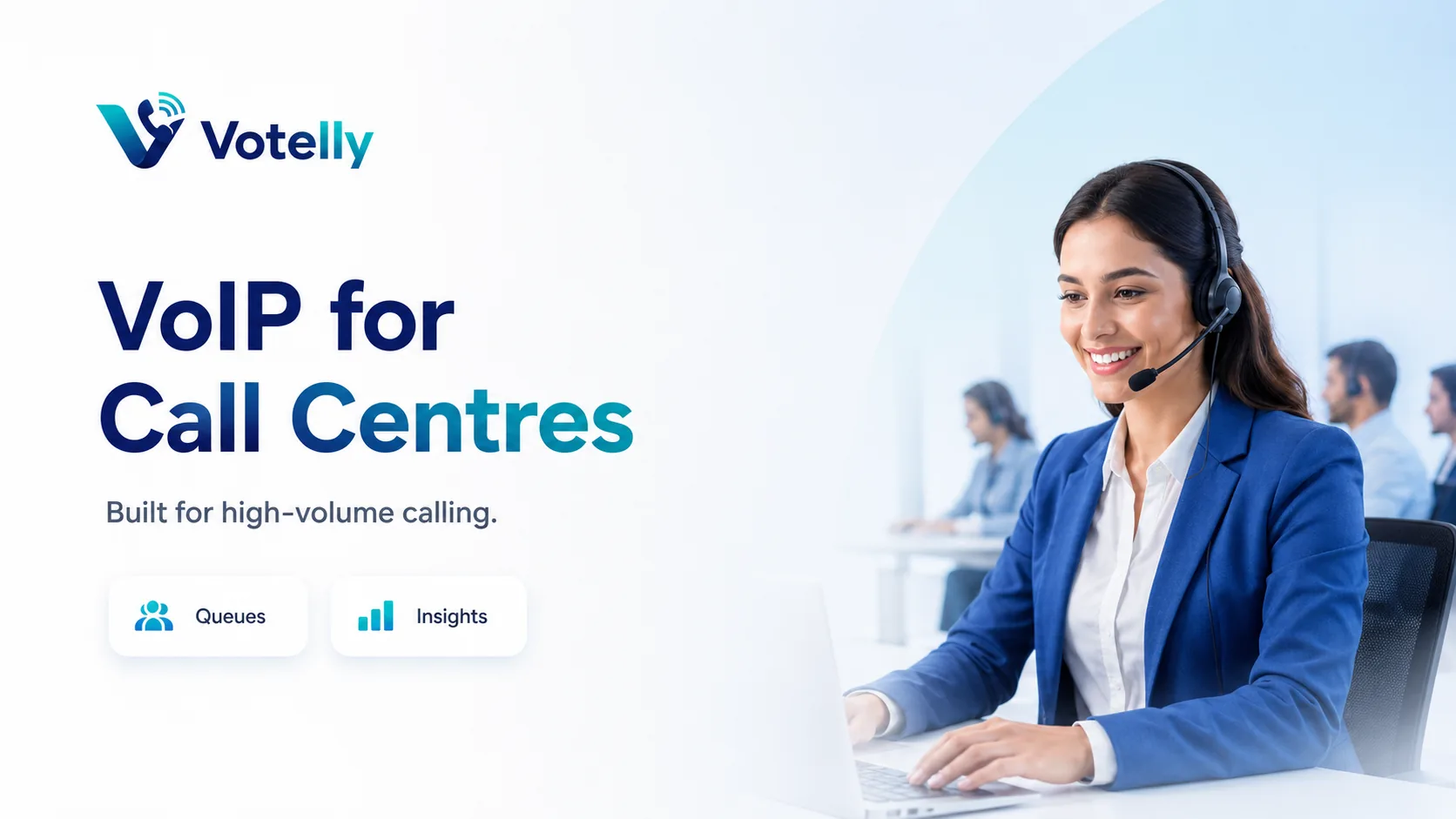 Votelly VoIP for Call Centres